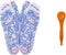 Broman Reflexology Socks with Acupressure Pen and Gua Sha End, Foot Pain Relief Remedy, Men's Size