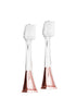 Zina45 Supersmile Replacement Brush Heads for Sonic Pulse Toothbrush
