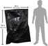 Reli. Contractor Trash Bags (55 Gallon, 20 Bags w/Ties) - Heavy Duty Industrial Garbage Bags, Extra Large, Black