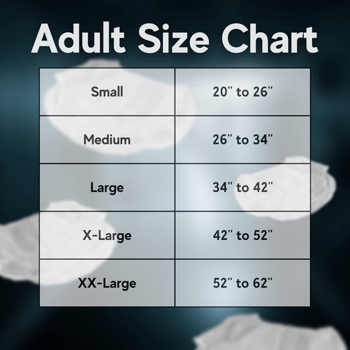 Vakly Adult Vinyl Waterproof Pull-On Diaper Cover Incontinence Pants Oversized Underwear Protection with Added Leak