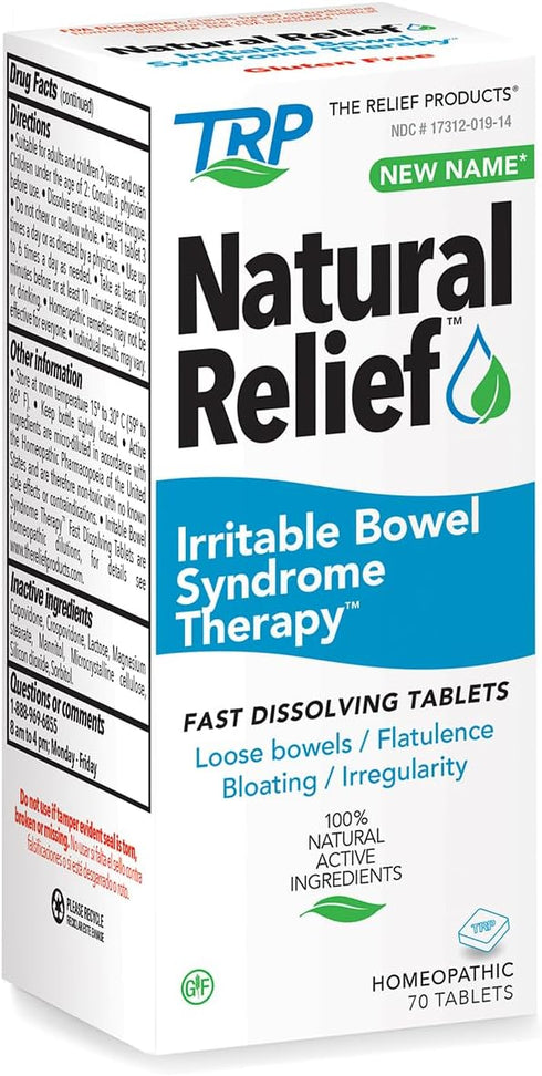 The Relief Products IBS Therapy Fast Dissolving Tablets, 70 Count