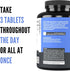 Crazy Muscle BCAA Pills, 2:1:1 Ratio of Branched Chain Amino Acids, 1000mg per Pill, 120 Tablets