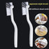 TsuvyXeg Set 2pcs Cleaning Brush Kitchen Scrub Hard Bristle Brushes Tool for Narrow Spaces Grease Grime