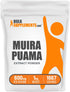 BulkSupplements.com Muira Puama Extract Powder, Herbal Supplement from Muira Puama Bark, Gluten Free, 600mg per Serving