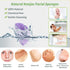 Konjac Face Sponges for Cleansing and Exfoliating, Natural Konjac Sponge Set for Oily Dry Sensitive Skin