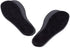Natural Summer Black Terry Cloth Insoles, Soft and Flexible, 2 Pairs, 7 Women US