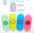 Small Gel Ice Packs for Injuries, Reusable Cold Compress for Pain Relief, 4 Count (Pack of 1) SMILE