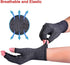 Donfri 2 Pairs Arthritis Compression Gloves for Women Men, Fingerless for Typing, Pain Relief for Rheumatoid
