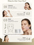 tophld Gua Sha Facial Tool Pink Stone Guasha Tool for Face & Neck Face Massager Tool for Lymphatic Drainage, Puffiness