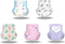 Landofgenie Adult Diapers with Tabs High Absorbency Print Diaper for Women and
