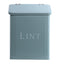 Magnetic Lint Bin for Laundry Room, 2.5L Capacity, Wall Mounted Laundry Trash Can, Meadow Blue