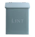 Magnetic Lint Bin for Laundry Room, 2.5L Capacity, Wall Mounted Laundry Trash Can, Meadow Blue