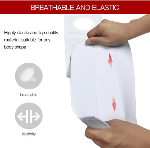Medical Ostomy Belt for Men or Women, Hernia Support Belt, Abdominal Stoma Binder (Hole 3.14") XL