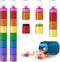 QuwaYee 2 Pack Weekly Pill Organizer, Portable Small Pill Case Waterproof Keychain Pill