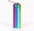 Pill Organizers, Waterproof Single Chamber Stainless Steel Travel Small Pill Box, Keychain Pill Holder Container for Purse or Pocket