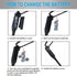 Led Readers Magnifying Glasses with Light for Men and Women, Compact Full Frame Eyewear, Nighttime Reader, +1.0