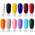 VENALISA 15ml Gel Nail Polish, Pure White Soak Off UV LED Nail Gel for Nail Art Starter DIY at Home