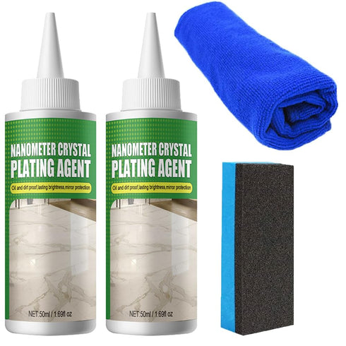 2 Pack Marble Nano Crystal-Plating Agent - Stone Crystal Plating Agent for Kitchen