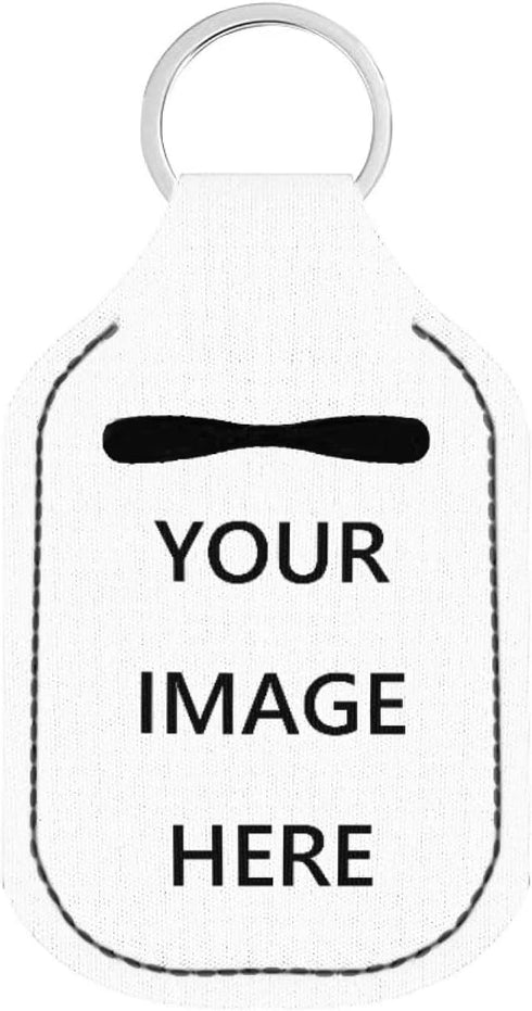 Hand Sanitizer Keychain Holder for Adults Kids