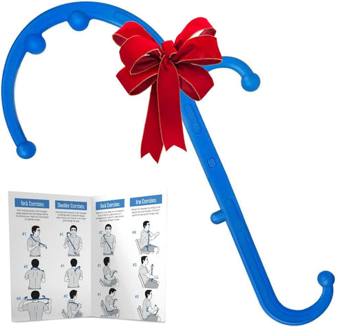 LiBa Back and Neck Massager - Trigger Point Massage Tools for Pain