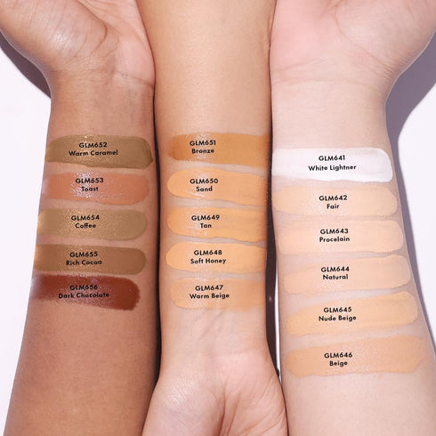 L.A. Girl Pro Coverage Liquid Foundation, Fair, 0.95 Fl Oz, Model GLM642