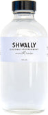 Peppermint Coconut Mouth Rinse, Natural Rinse for Whiter Teeth, Fresher Breath, Alcohol & Fluoride-Free, 8 Oz