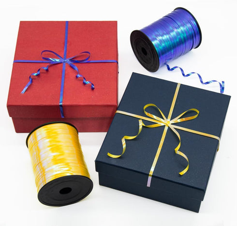Blue Gradient Curling Ribbon, 1/5" Wide x 500 Yards, Christmas Curling Ribbons for Gift Wrapping, Party Decoration,