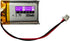 Lumaoer 602030 3.7V 300mAh Rechargeable Battery with JST PH2.0mm Connector for Wireless Headsets