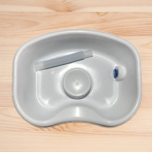 pistro 70cm Neck Rest Bed Shampoo Basin Hair Washing Tray for Sink Salon Equipment Portable Shampoo Bowl Wash Basin