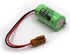 elxjar (2-Pack) 3V 1100mAh CR17335SE-R PLC Lithium Battery, Replacement for SANYO CR17335SE-R