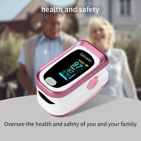 JUYII Fingertip Pulse Oximeter, Accurate Blood Oxygen Saturation Monitor for SpO2 Pulse Reading
