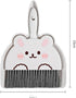 Set Dust pan Broom Brush Dustpan, Dustpan and Brush Mini dust Pans with for Table Key Board Cat Dog and Other Pets Dust