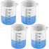 4pcs Laundry Detergent Cup, Silicone Measuring Cup for Liquid Detergent with Scale Marks for Precise Measurement