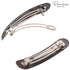Parcelona French Elegant Duo 4" Celluloid Hair Clip - Fashion Durable No Slip Hair Accessories for Women