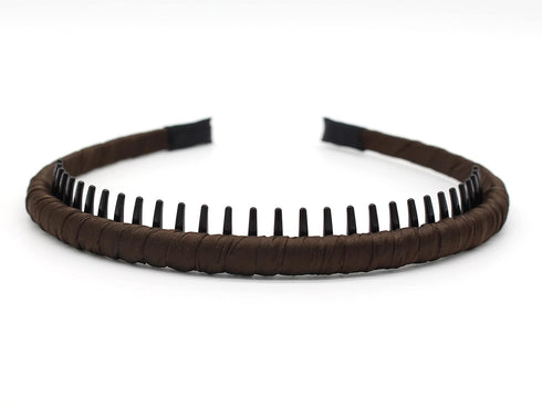 Women's Fashion Headbands, Comfy Non-Slip Hair Accessories with Teeth Comb (4 Colors)