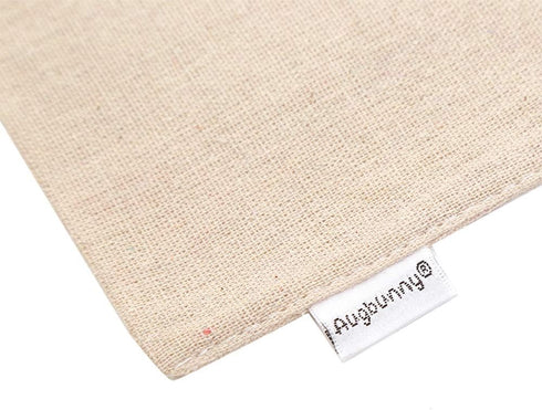 Cotton/Linen Blend Muslin Produce Bags with Drawstring, 11 x 15-inch, 6-Pack