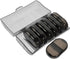 SILENRADAWN Weekly Portable Pill Organizer Box for Travel, Detachable Medicine Case with 3