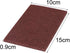 uxcell 20pcs Scouring Pad Non-Scratch Scouring Sponge Scrub Pads 6"x4" for Scouring Kitchen, Dishwashing, Brown by uxcell