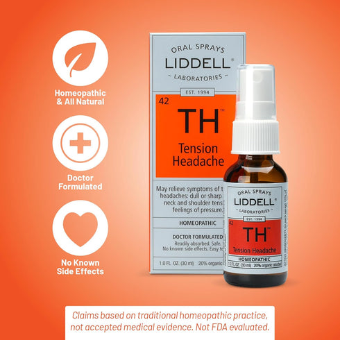 Liddell Homeopathic Tension Headache Relief, 1 Ounce