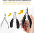Toe Nail Clipper for Ingrown or Thick Nails, Professional Podiatrist Toenail Nipper with Surgical Stainless Steel Blades