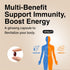 CheongKwanJang Korean Red Ginseng Extract Capsules Plus - All-in-1 Focus Pills for Men & Women, 30 Capsules, Natural