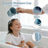 nestery Silicone Portable Shampoo Bowl, Hair Washing Station for Kids and Elderly with Rinse Cup & Scalp Massager, Hair