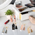 4 Pack Small Hand Sanitizer Keychain: Portable Leather Empty Bottles for Toiletry, Shampoo, Lotion, Soap