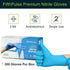 Blue Nitrile Disposable Gloves, Large 200 Count, Latex Free Medical, Dental, Surgical Grade