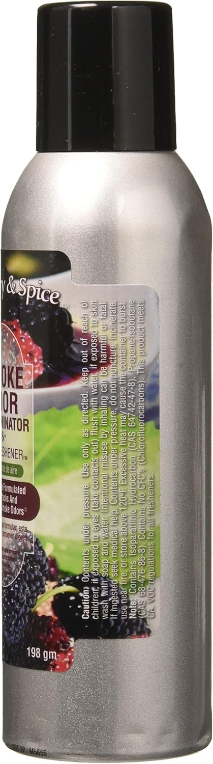 Smoke Odor Exterminator Mulberry & Spice, 7 Oz