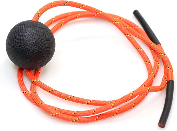 Tiger Tail Tiger Ball 1.7 Foam Roller Ball + 50” Corded Rope - Deep Tissue Massage Therapy for Muscle Recovery