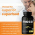 NutraChamps USDA Organic Maca Root Capsules - 2100mg, 180 Capsules, Black, Red & Yellow Peruvian Gelatinized
