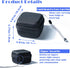 JFGLORIX 10ml U-100 Vials,9-Slot,Black (9 Insulin Fridge Holder Storage Case Insulin Vial Protector Holder Insulin
