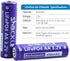 Shockli AA 3.2V LiFePo4 650mAh Battery (4 Pack), Ideal for Solar Garden Light
