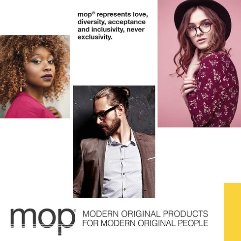 MOP Basil Mint Firm Hold Clay - 2 Oz., Long Lasting Hold, Textured Matte Finish for All Hair Types